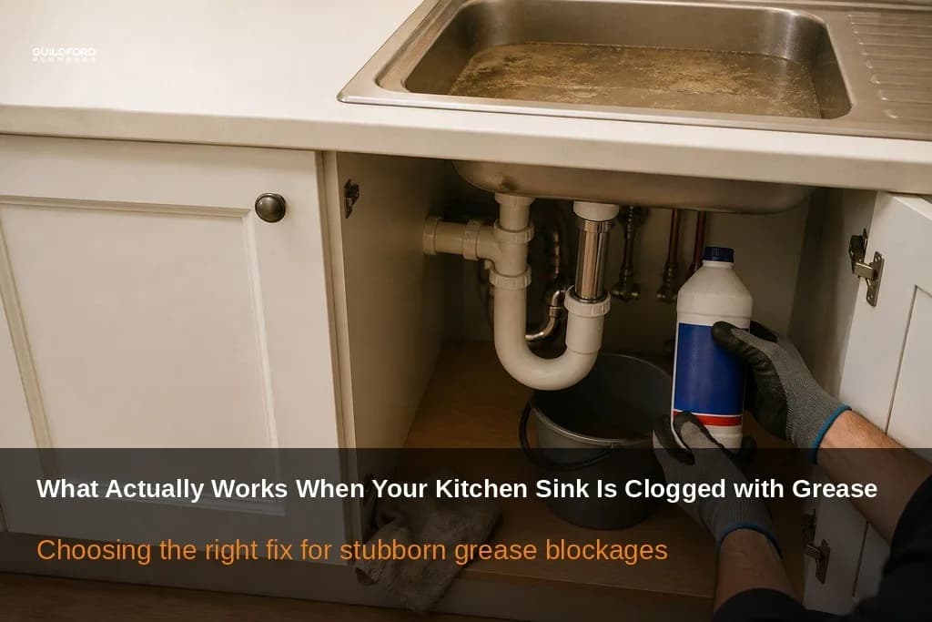 What Actually Works When Your Kitchen Sink Is Clogged with Grease