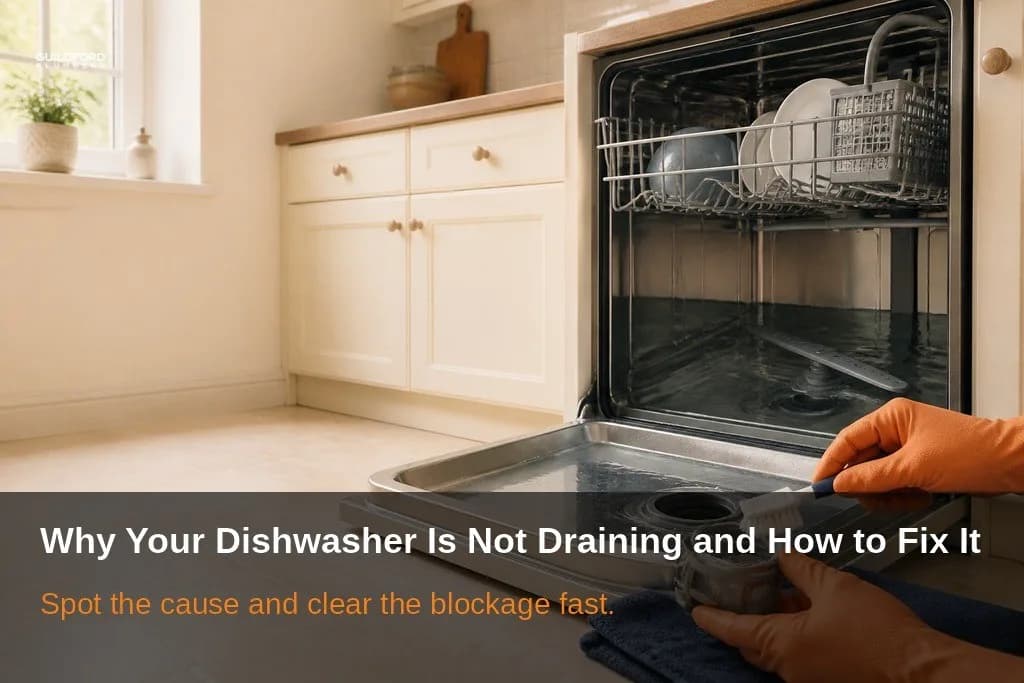 Why Your Dishwasher Is Not Draining and How to Fix It
