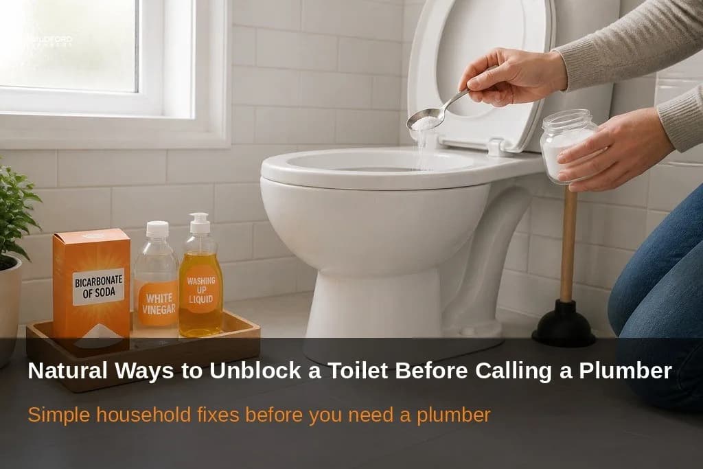 Natural Ways to Unblock a Toilet Before Calling a Plumber
