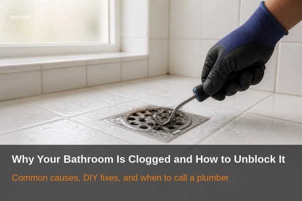 Why Your Bathroom Is Clogged and How to Unblock It